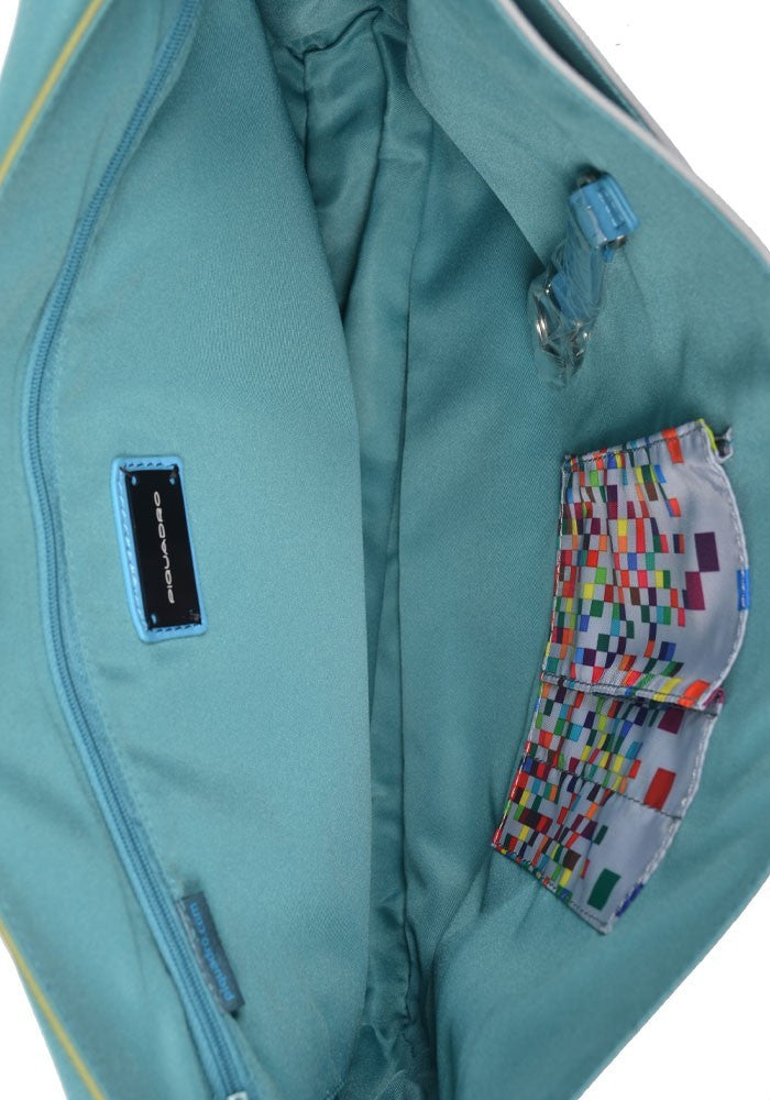 Bandolera Piquadro CA2985WO7 Color Verde y Gris_22.jpg