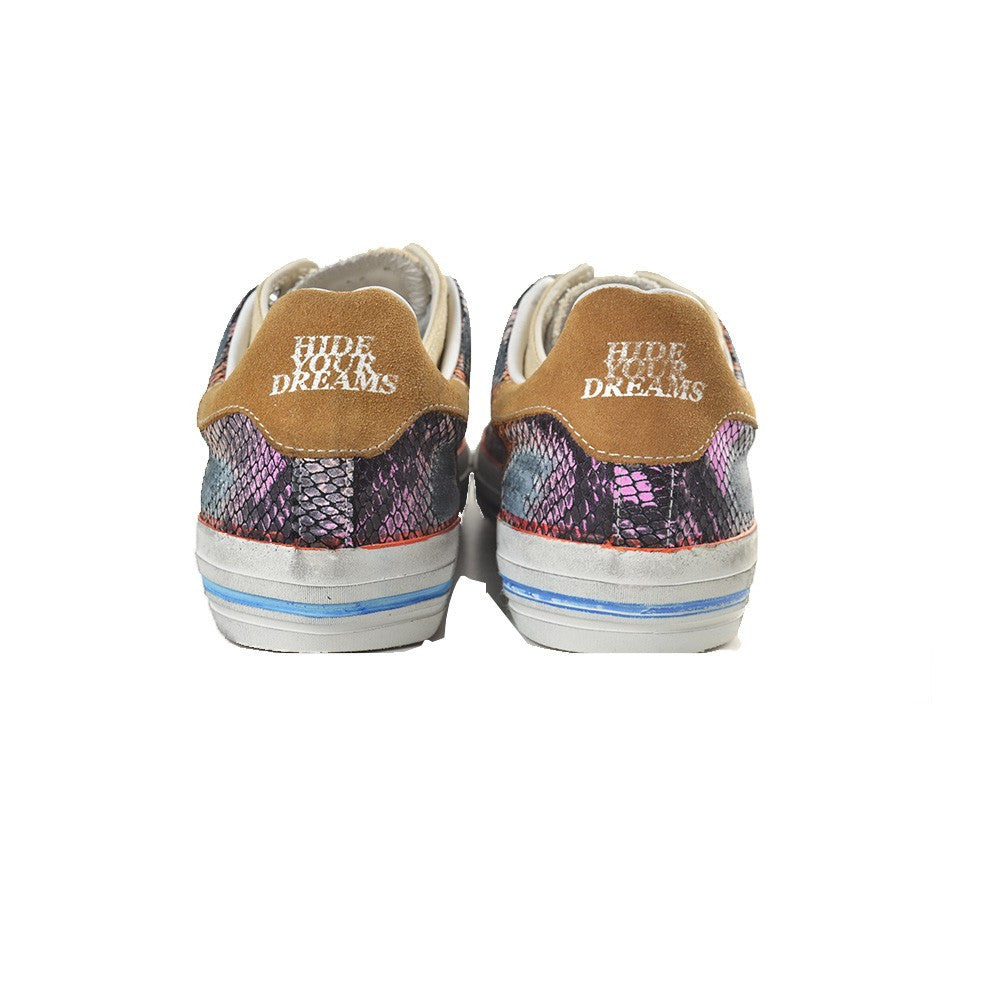 Sneakers de Piel Hidnander STARLESS LOW HC1WS600 Color Phyton / Beige_1338.jpg