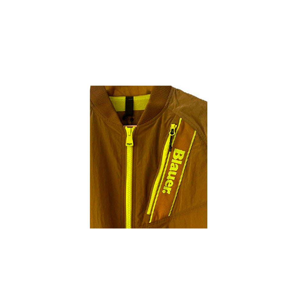 Chaqueta / Bomber Blauer SBLUC01092 Color Marrón y Amarillo_4881.jpg