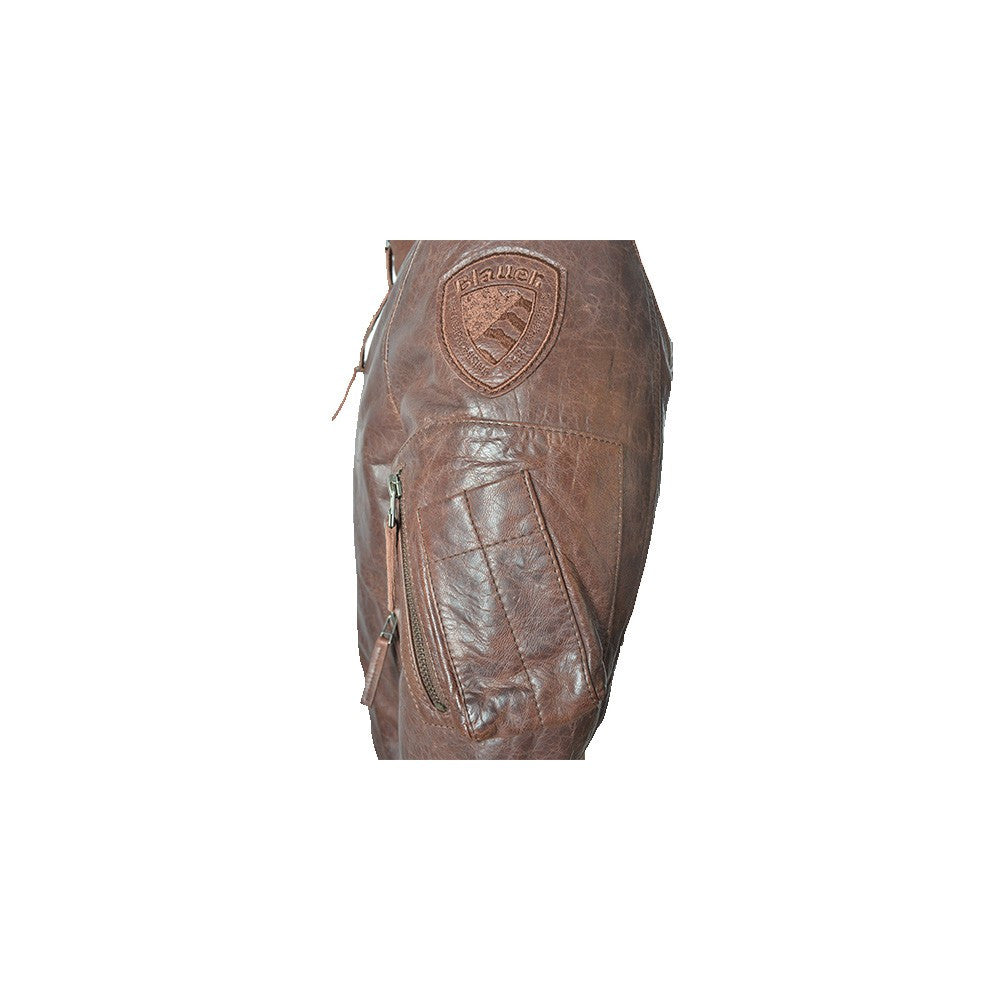 Chaqueta de Piel Blauer WBLUL01093 Color Marrón_1857.jpg