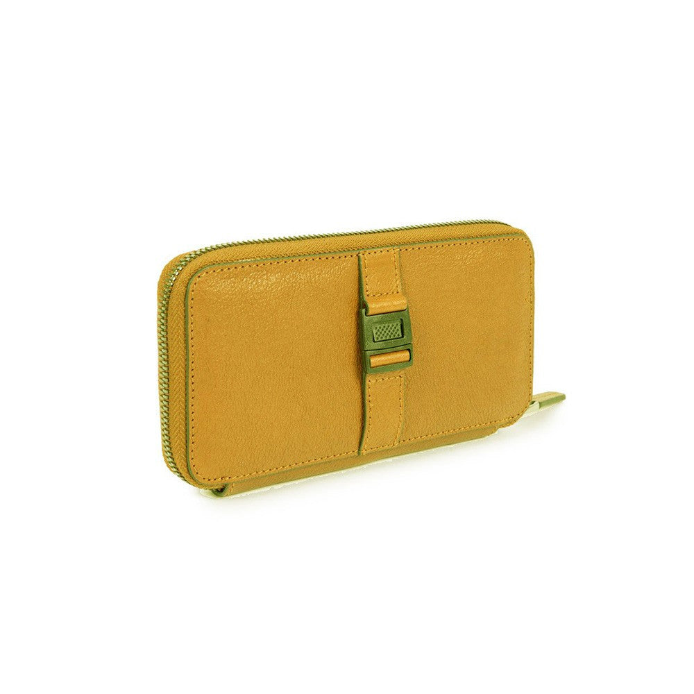 Monedero / Funda Móvil de Piel Piquadro AC5101B3/G Color Amarillo_964.jpg