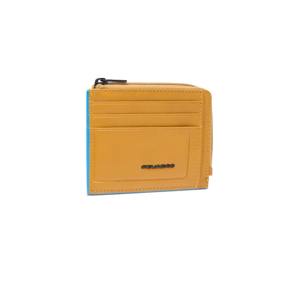 Tarjetero de Piel Piquadro PP4822S138R/G Color Amarillo Mostaza_8815.jpg