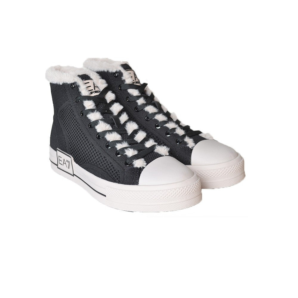 Sneakers Altas EA7 Emporio Armani X7Z002 XK353 Color Negro y Blanco_4276.jpg