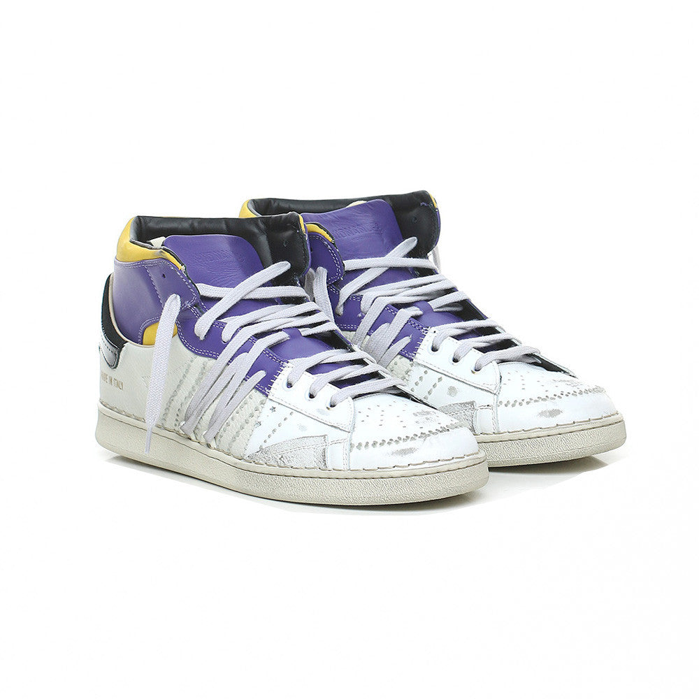 Sneakers Altas de Piel Hidnander The Cage 931 Color Blanco y Lila_4560.jpg