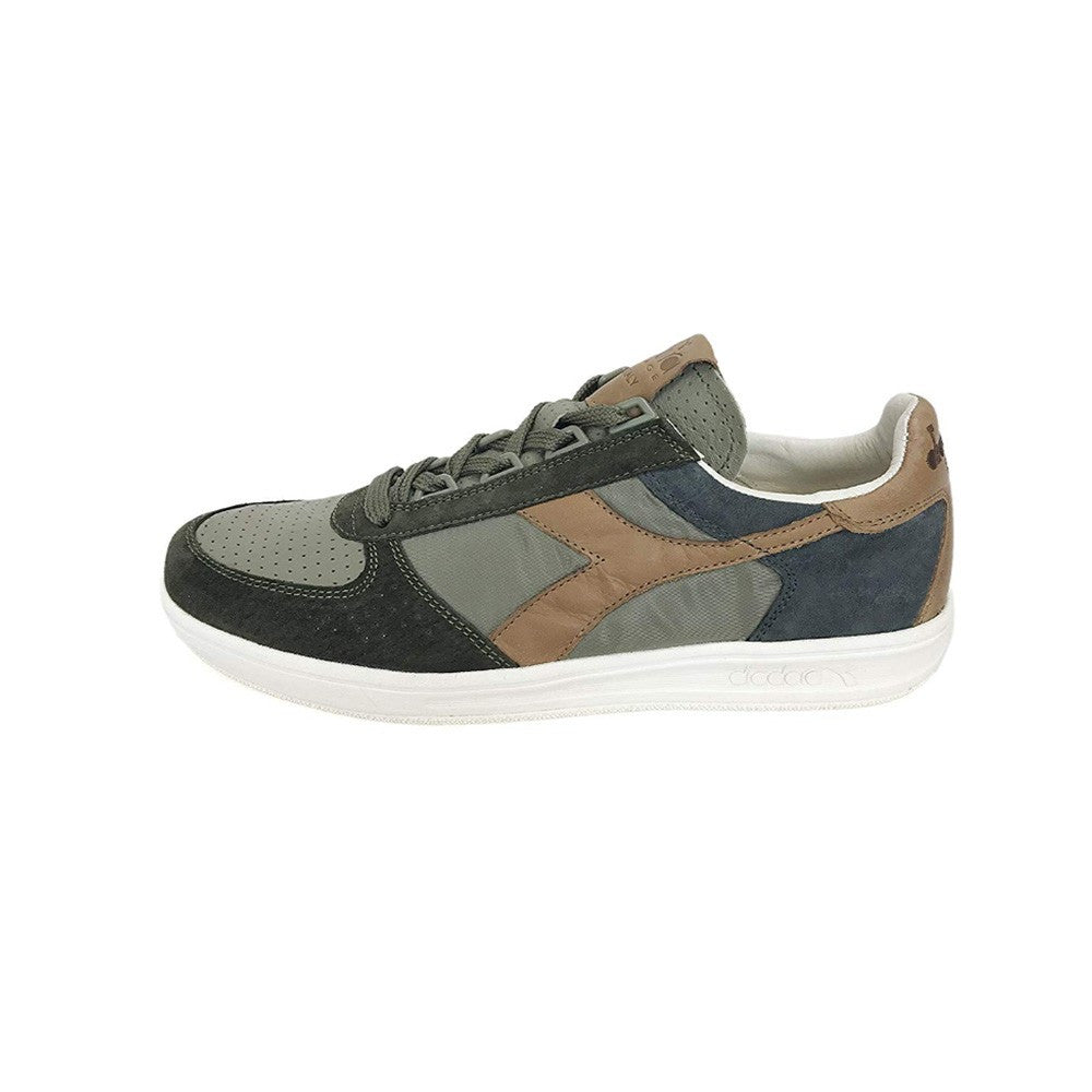 Sneakers Diadora B.Elite 170581 C7167 Color Kaki y Cuero_376.jpg