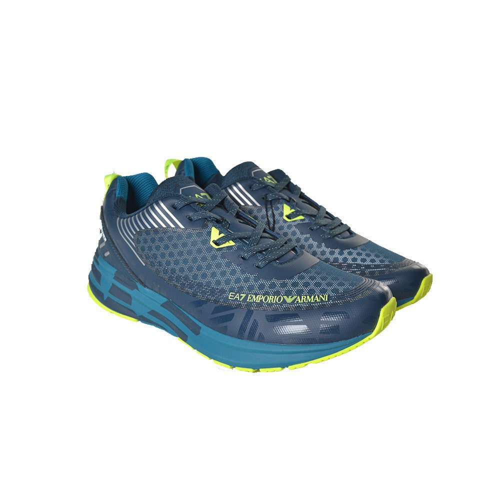 Sneakers EA7 Emporio Armani X8X093 XK238 R382 Color Azul Marino y Lima_2416.jpg