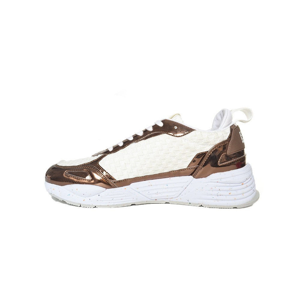 Sneakers EA7 Emporio Armani X8X128 XK306 R324 Color Bronce y Blanco_2420.jpg