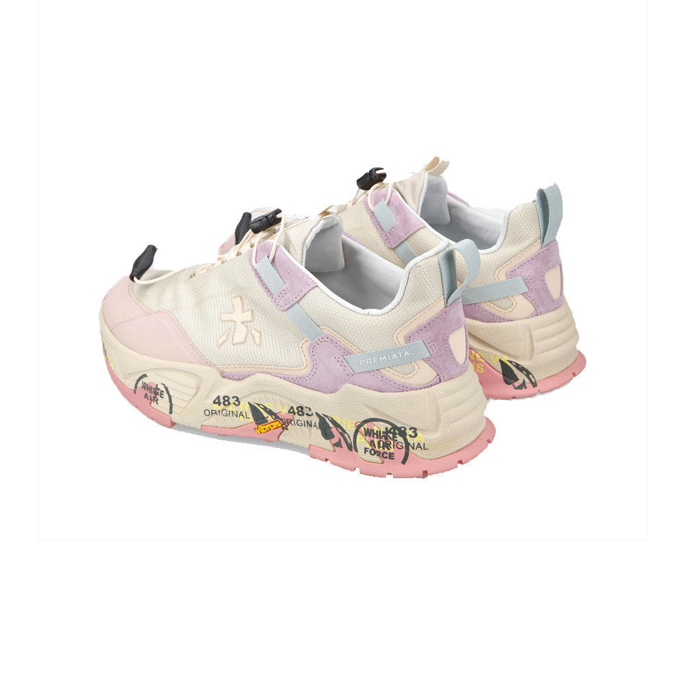 Sneakers Premiata CROSSD 331 Color Beige y Rosa_4541.jpg