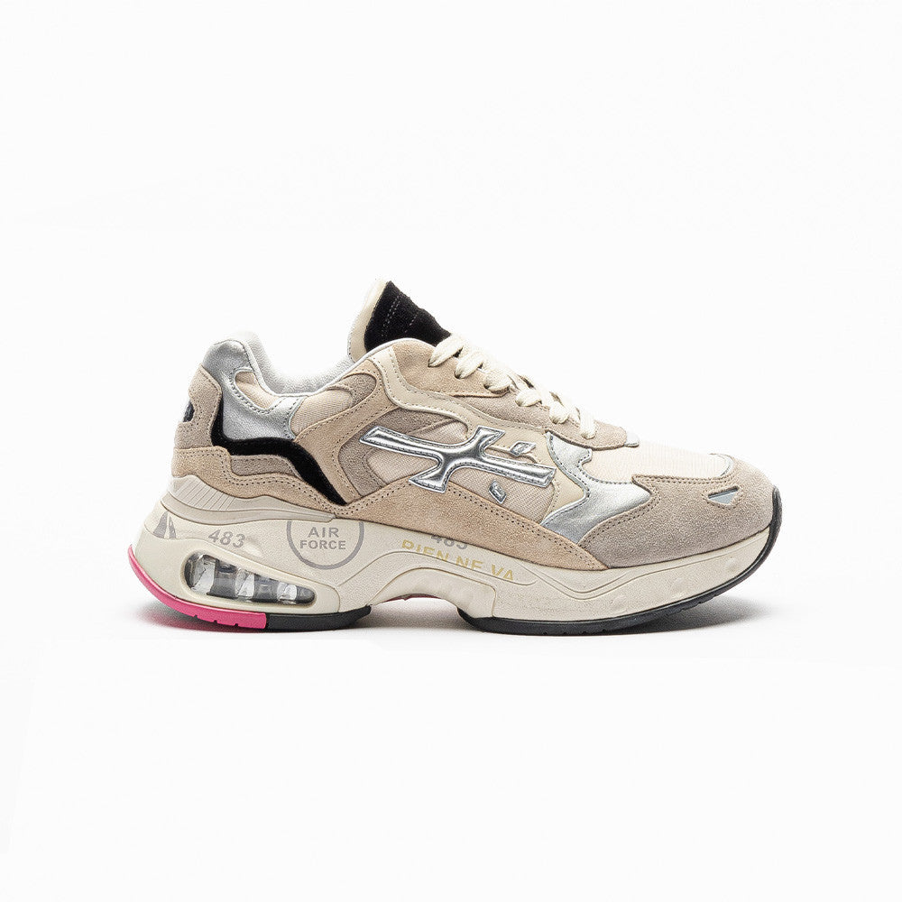 Sneakers Premiata SHARKYD 0314 Color Nude y Gris_5339.jpg