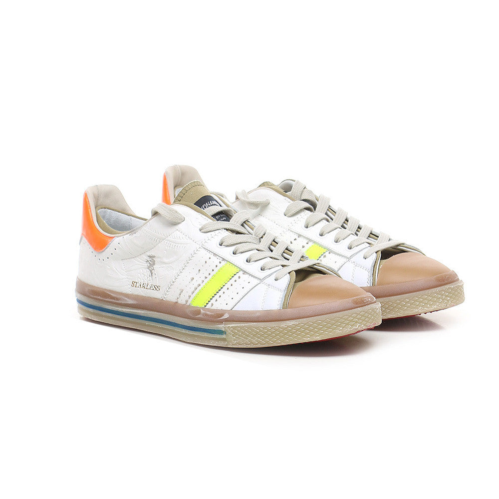 Sneakers de Piel Hidnander STARLESS LOW GEMU Color Blanco y Fluor_4563.jpg