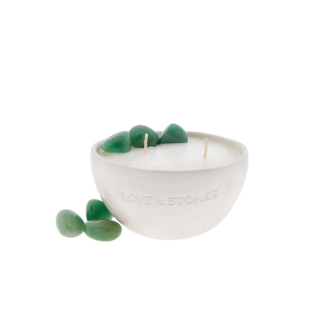 Vela Love & Stones 20264 Manifest de Cerámica Blanca con Cristal de Aventurina_2573.jpg