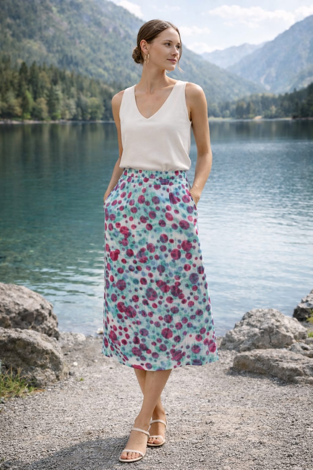 Lote Stock-Mix 1020 de 24 Prendas de mujer. MULTIMARCA. Primavera-Verano.
