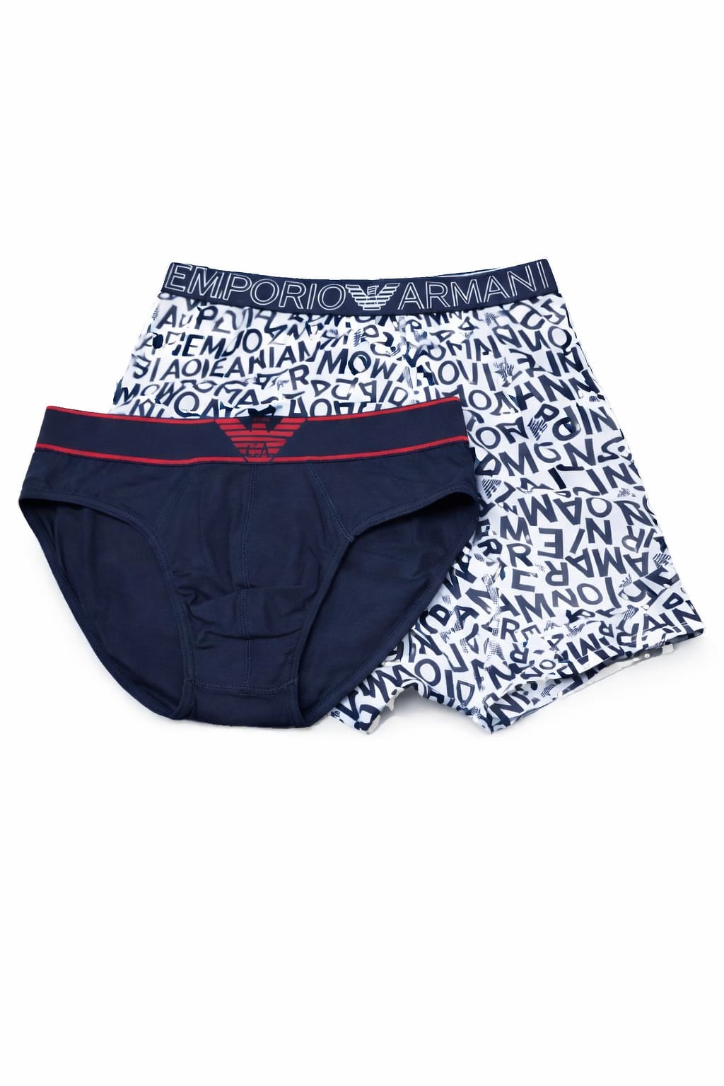 Lote Stock-Mix 1034 de 20 prendas de Íntimo EA7 EMPORIO ARMANI. Hombre. Primavera-Verano