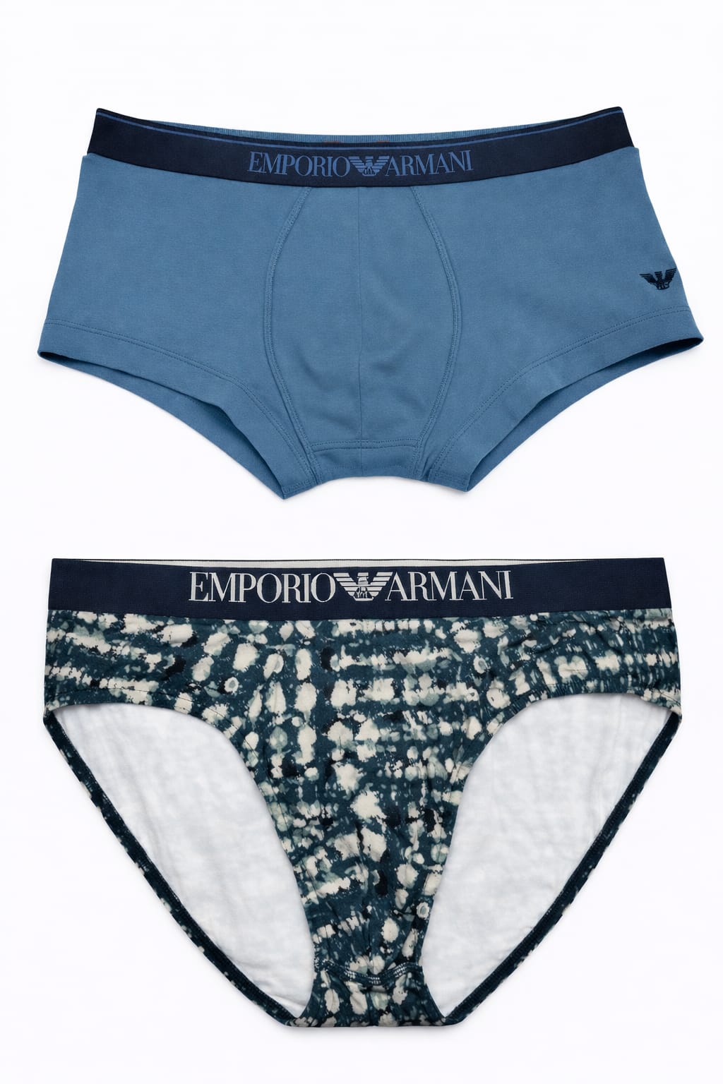 Lote Stock-Mix 1035 de 20 prendas de Íntimo EA7 EMPORIO ARMANI. Hombre. Primavera-Verano