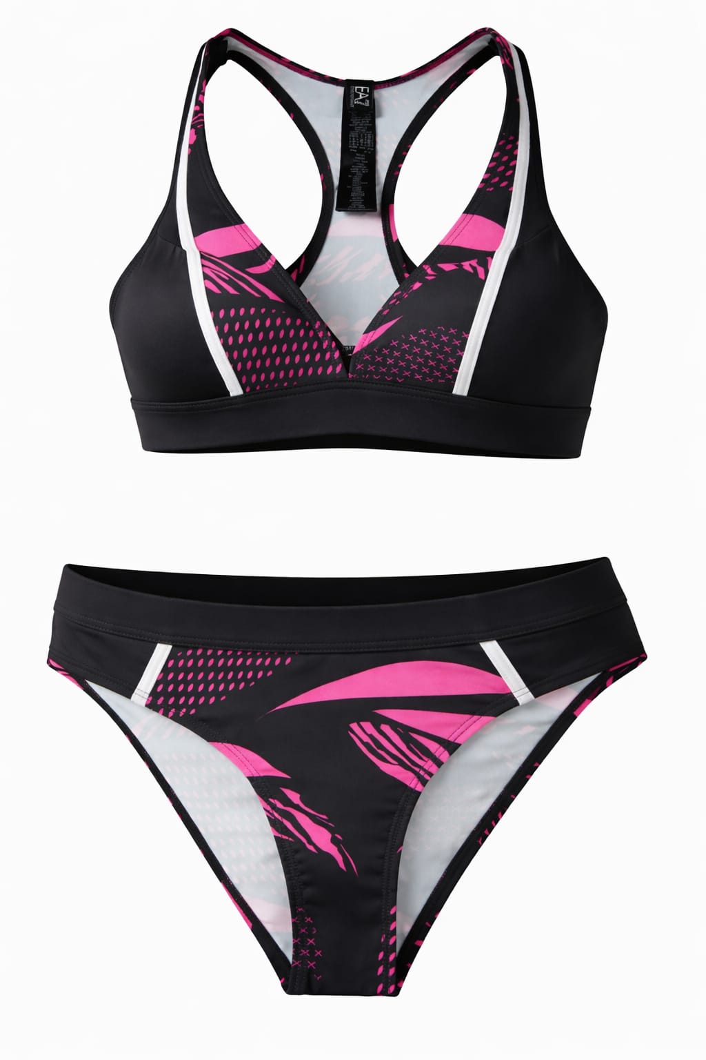 Lote Stock-Mix 1041. De 25 Bañadores y Bikinis de EA7 Emporio Armani. Temporada Verano.