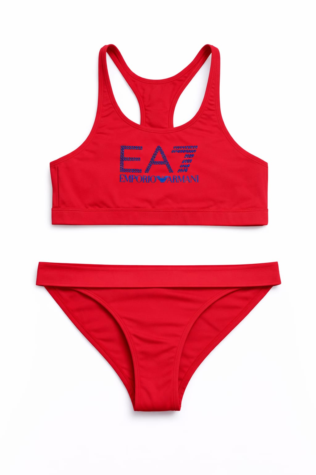 Lote Stock-Mix 1041. De 25 Bañadores y Bikinis de EA7 Emporio Armani. Temporada Verano.