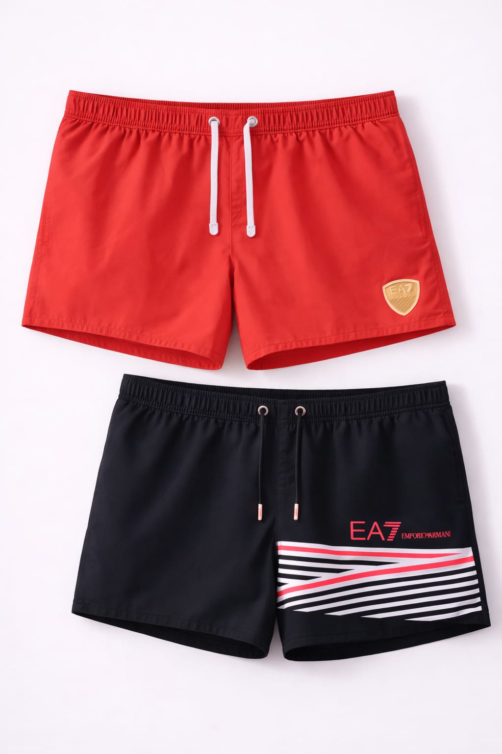 Lote Stock-Mix 1042. De 25 Bañadores de Hombre de EA7 Emporio Armani. Temporada Verano.