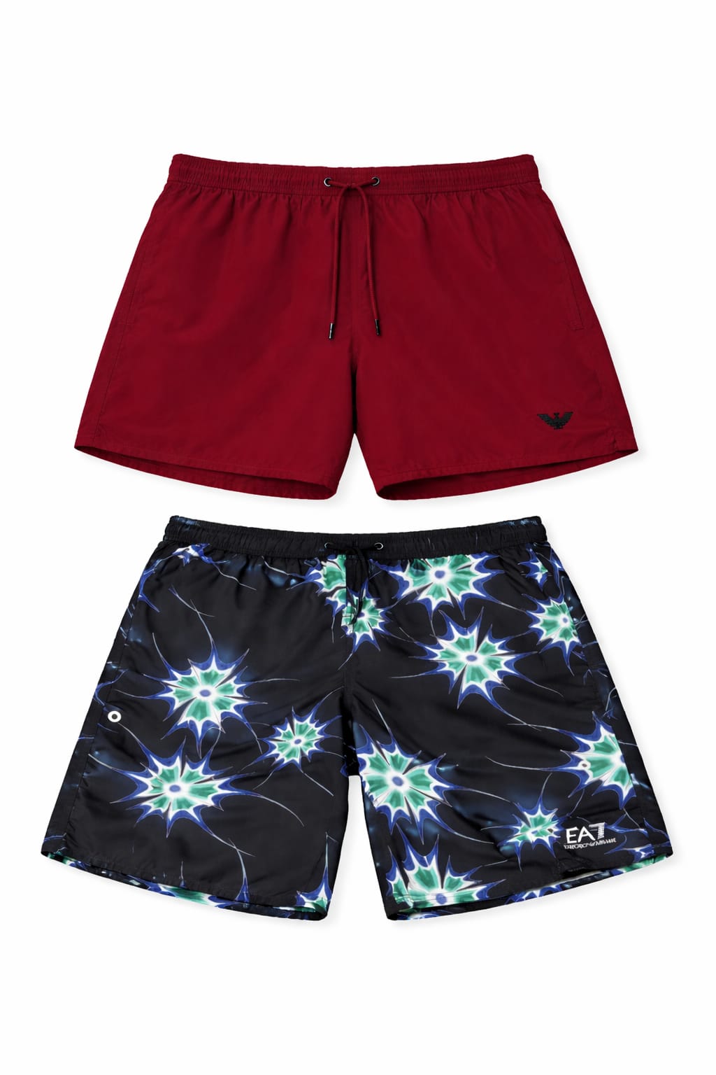 Lote Stock-Mix 1043. De 22 Bañadores de Hombre de EA7 Emporio Armani. Temporada Verano.