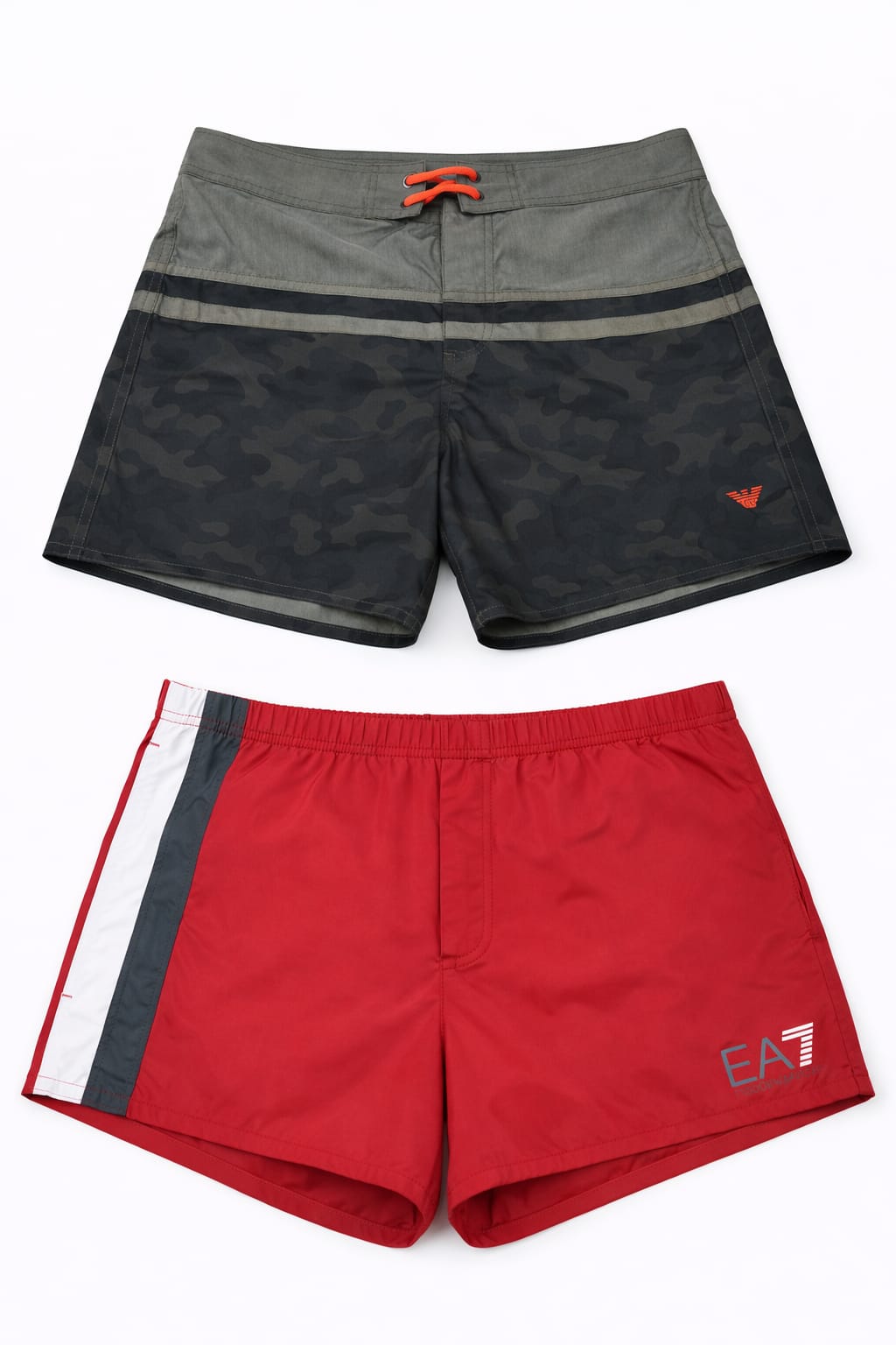 Lote Stock-Mix 1043. De 22 Bañadores de Hombre de EA7 Emporio Armani. Temporada Verano.
