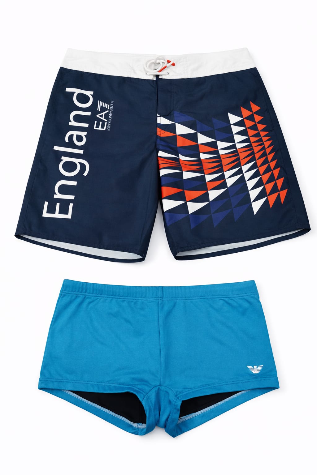 Lote Stock-Mix 1043. De 22 Bañadores de Hombre de EA7 Emporio Armani. Temporada Verano.