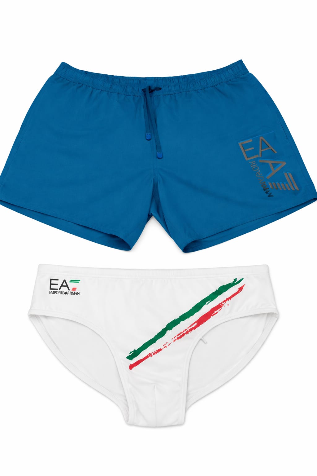Lote Stock-Mix 1045. De 24 Bañadores de Hombre de EA7 Emporio Armani. Temporada Verano.