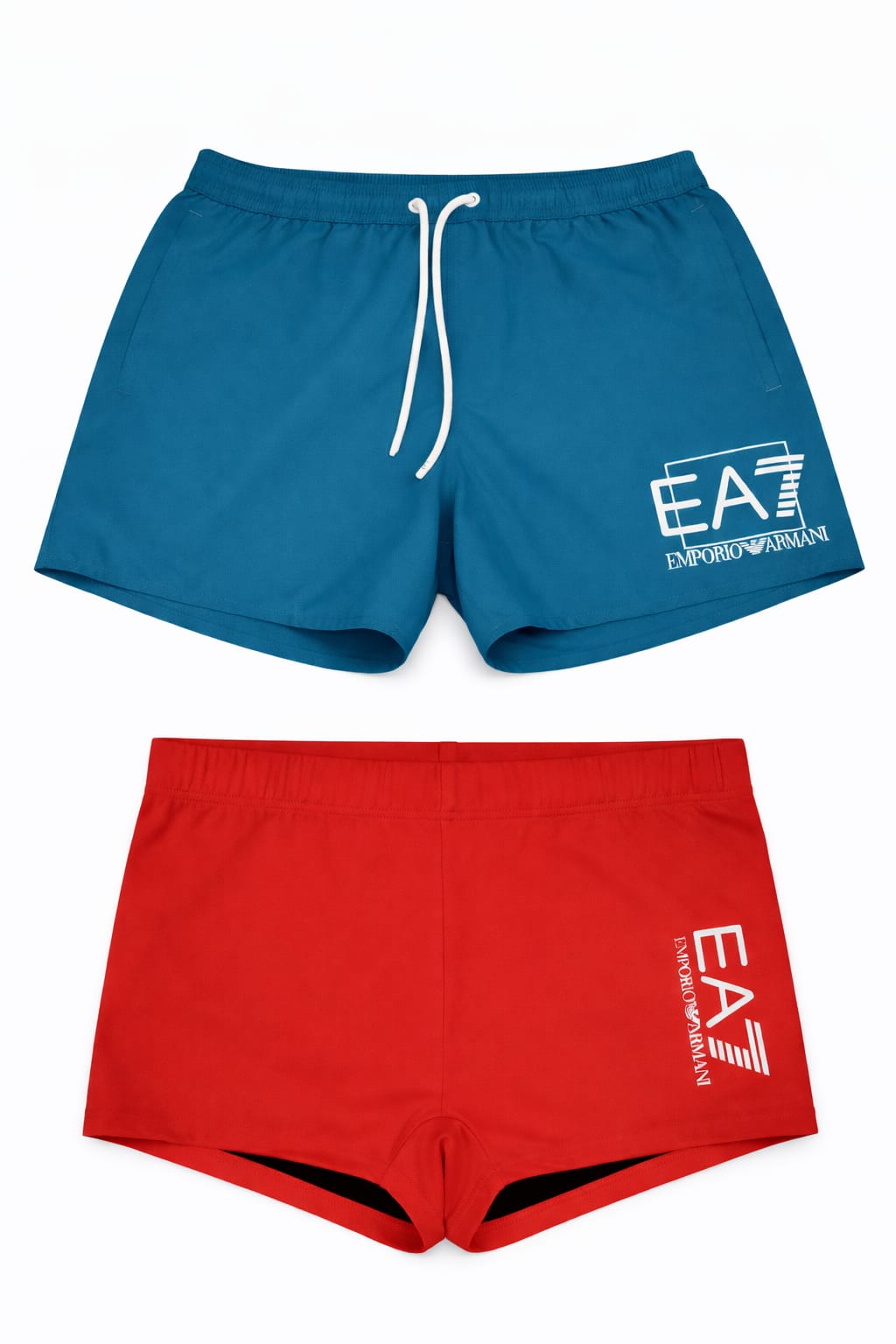 Lote Stock-Mix 1045. De 24 Bañadores de Hombre de EA7 Emporio Armani. Temporada Verano.