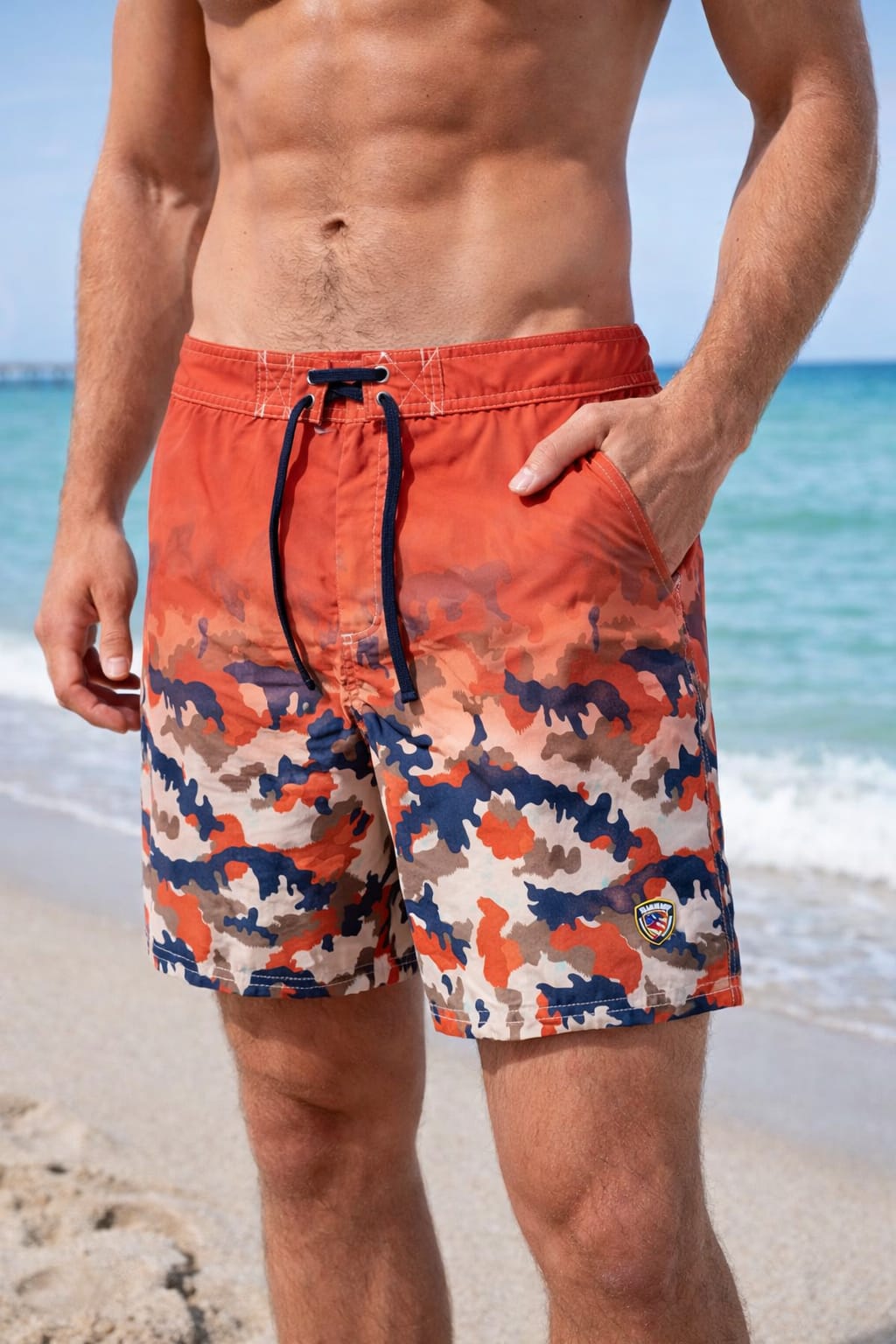 Lote Stock-Mix 1048. De 25 Bañadores de Hombre de BLAUER. Temporada Verano.