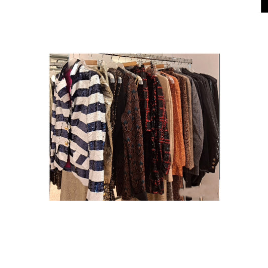 Lote Stock-Mix 165 de 86 prendas de mujer. MULTIMARCA. Otoño-Invierno.