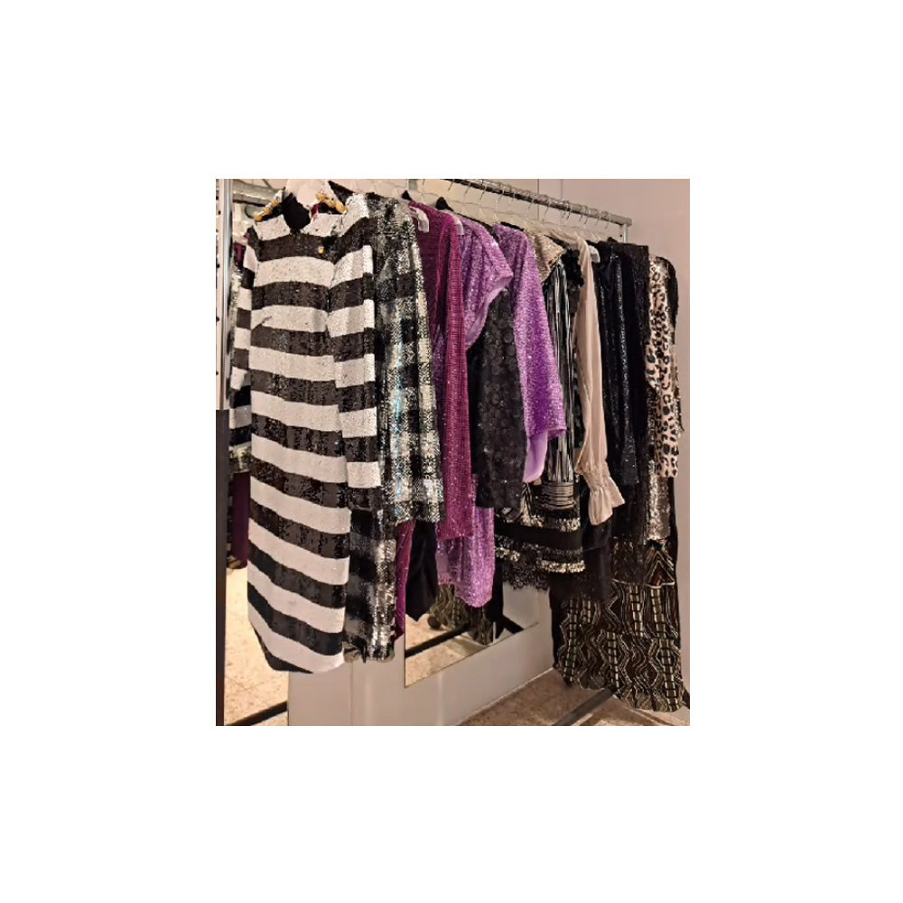 Lote Stock-Mix 169 de 36 prendas de mujer para Fiesta. MULTIMARCA.