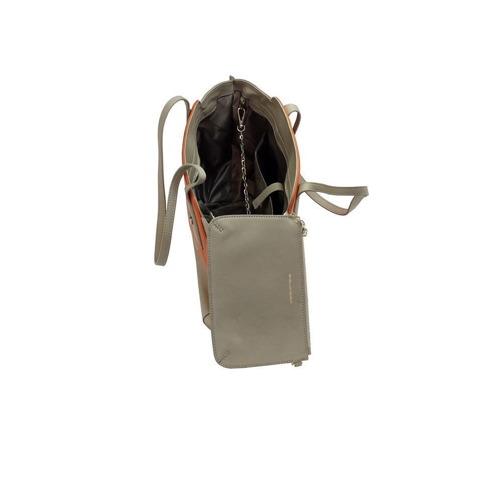 Bolso de Piel Piquadro BD4958S109/Ar Color Gris y Naranja_428.jpg