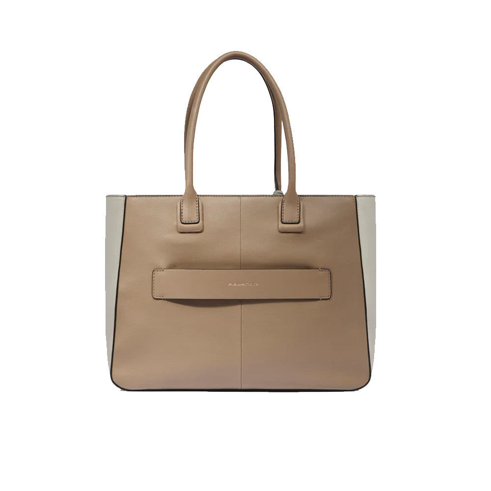 Bolso de Piel Piquadro BD6461W134/BE Color Beige y Gris_5324.jpg
