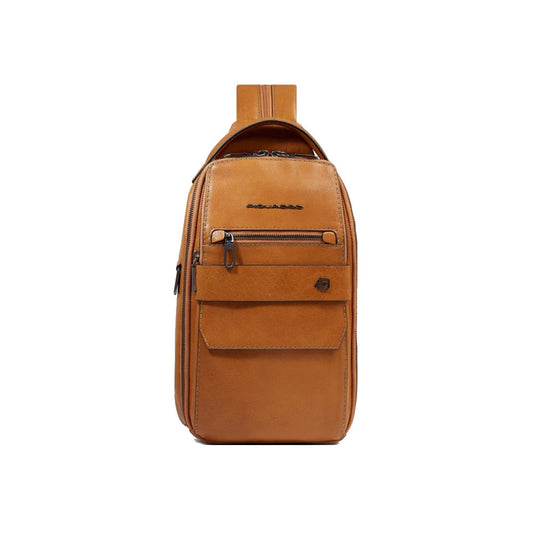 Bandolera / Mochila de Piel Piquadro CA7028S141/BE Color Cuero_8522.jpg