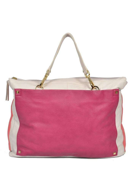 Bolso de Piel Piquadro BD3324SO5/BI Color Granate Blanco y Salmón_67.jpg