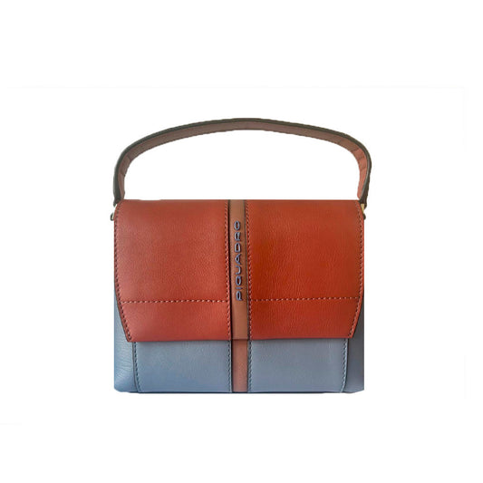 Bolso / Bandolera de Piel Piquadro CA6882W136/BLU Color Azul y Marrón_7820.jpg