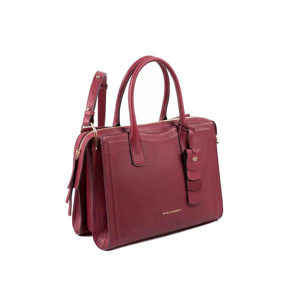 Bolso de Piel Piquadro CA5129W102/BO Color Borgoña_2257.jpg