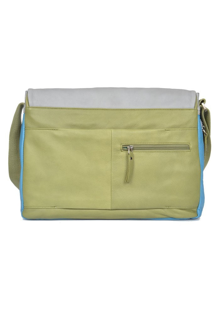 Bandolera Piquadro CA2985WO7 Color Verde y Gris_21.jpg