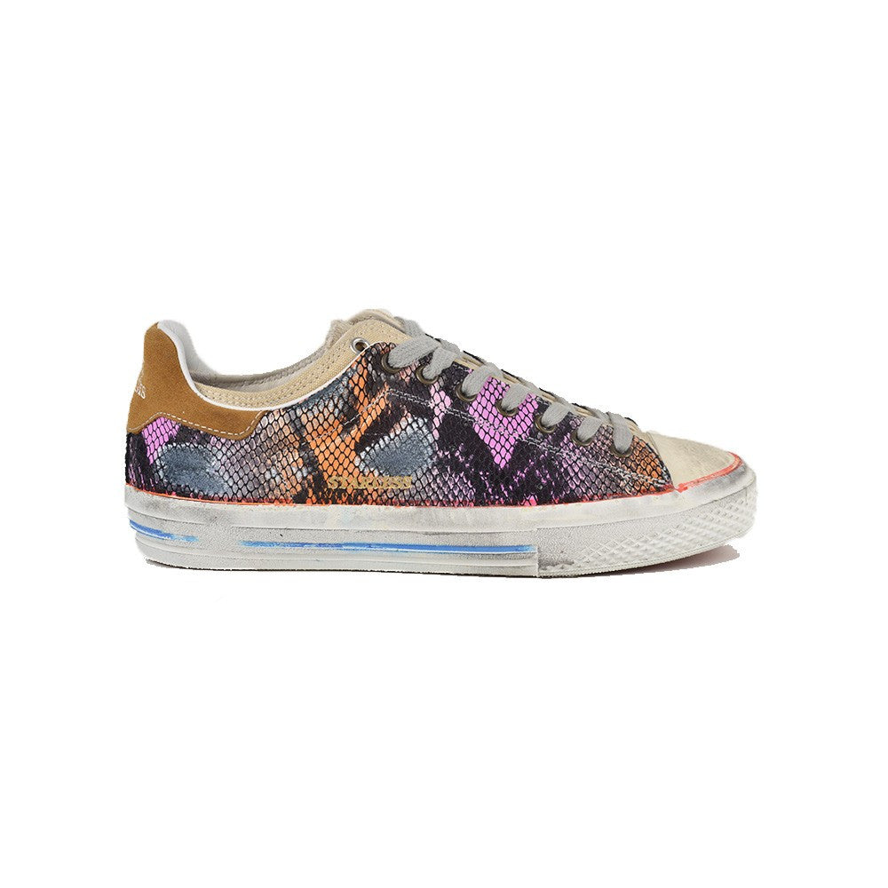 Sneakers de Piel Hidnander STARLESS LOW HC1WS600 Color Phyton / Beige_1336.jpg