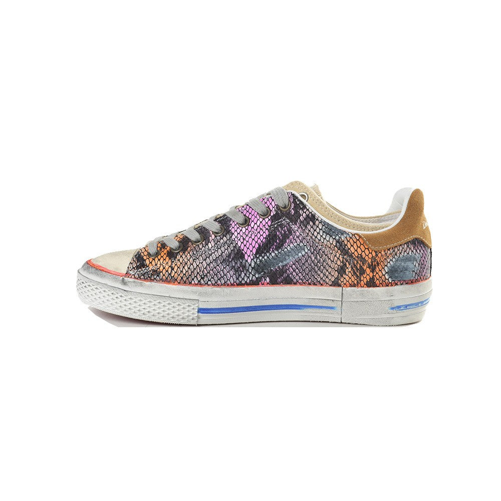 Sneakers de Piel Hidnander STARLESS LOW HC1WS600 Color Phyton / Beige_1337.jpg