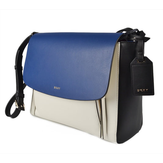 Bolso de Piel DKNY R461590205 Color Azul Negro y Blanco_220.jpg