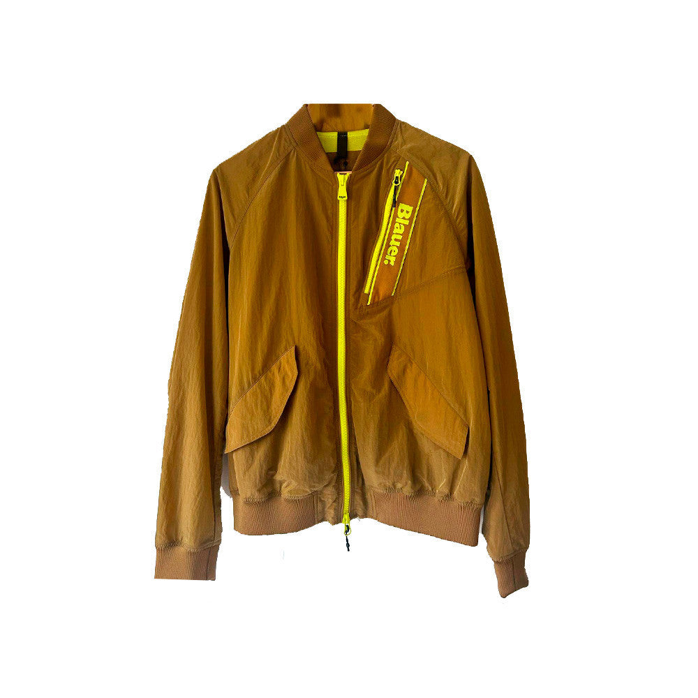 Chaqueta / Bomber Blauer SBLUC01092 Color Marrón y Amarillo_4879.jpg