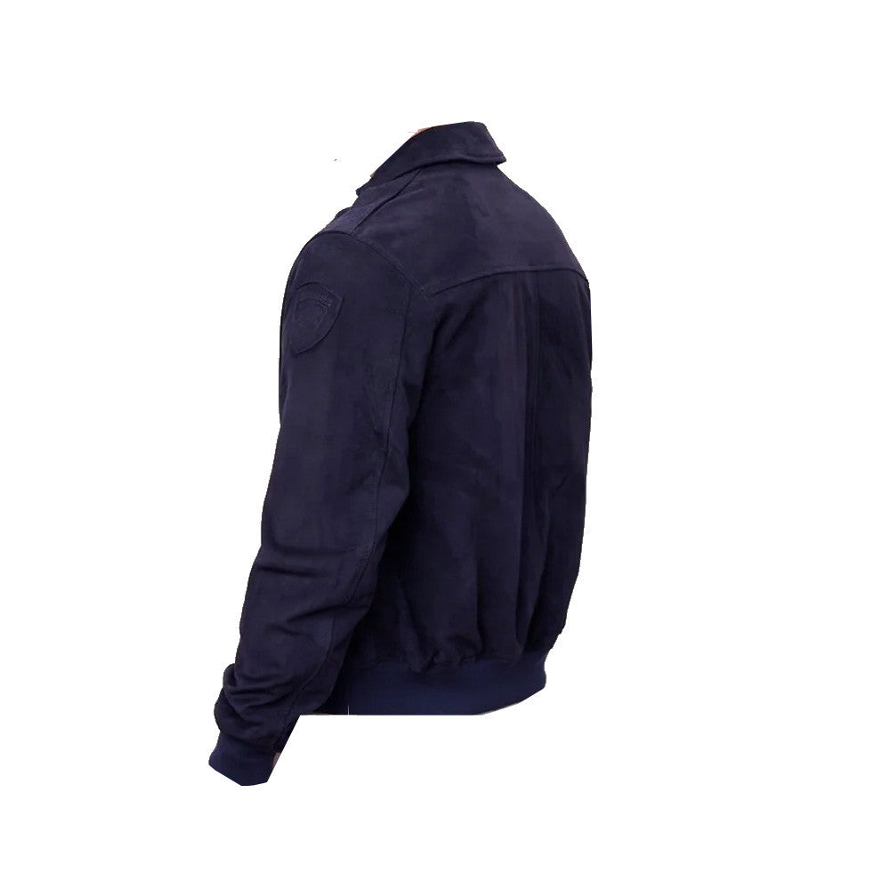 Chaqueta / Bomber de Ante Blauer SBLUL02436 Allen Color Marino_9762.jpg