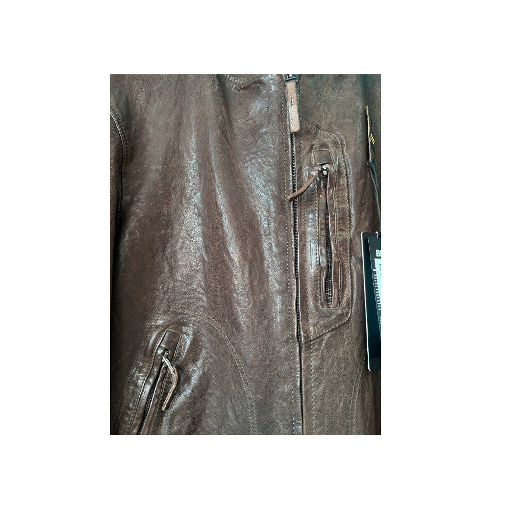 Chaqueta / Bomber de Piel Blauer SBLUL02438 Faulkner Color Marrón_9698.jpg