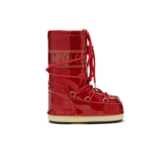 Botas Altas de Niño MOON BOOT MB ICON JR GLITER 80D3400290 Color Rojo_5443.jpg
