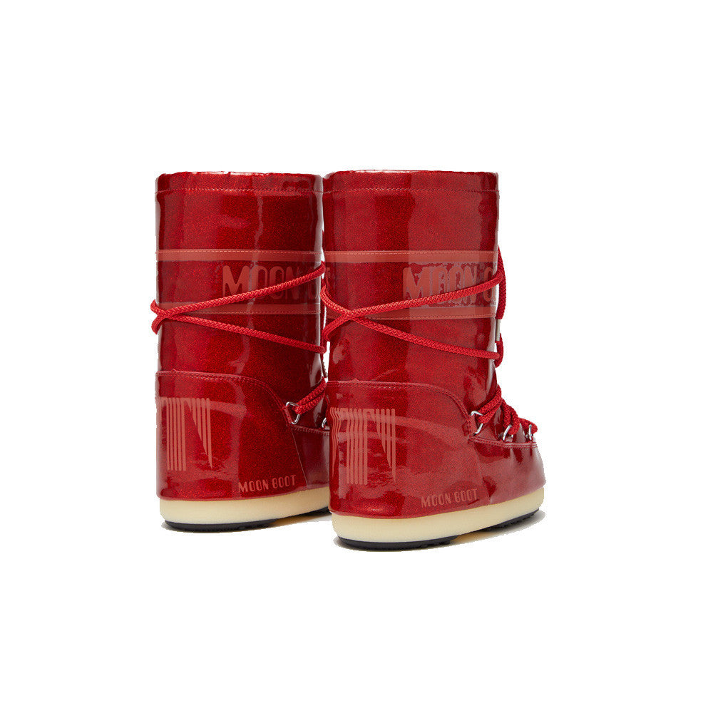 Botas Altas de Niño MOON BOOT MB ICON JR GLITER 80D3400290 Color Rojo_5444.jpg