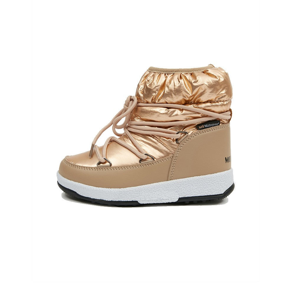 Botas de Niña MOON BOOT JR GIRL LOW NYLON WP Color Bronce_4175.jpg