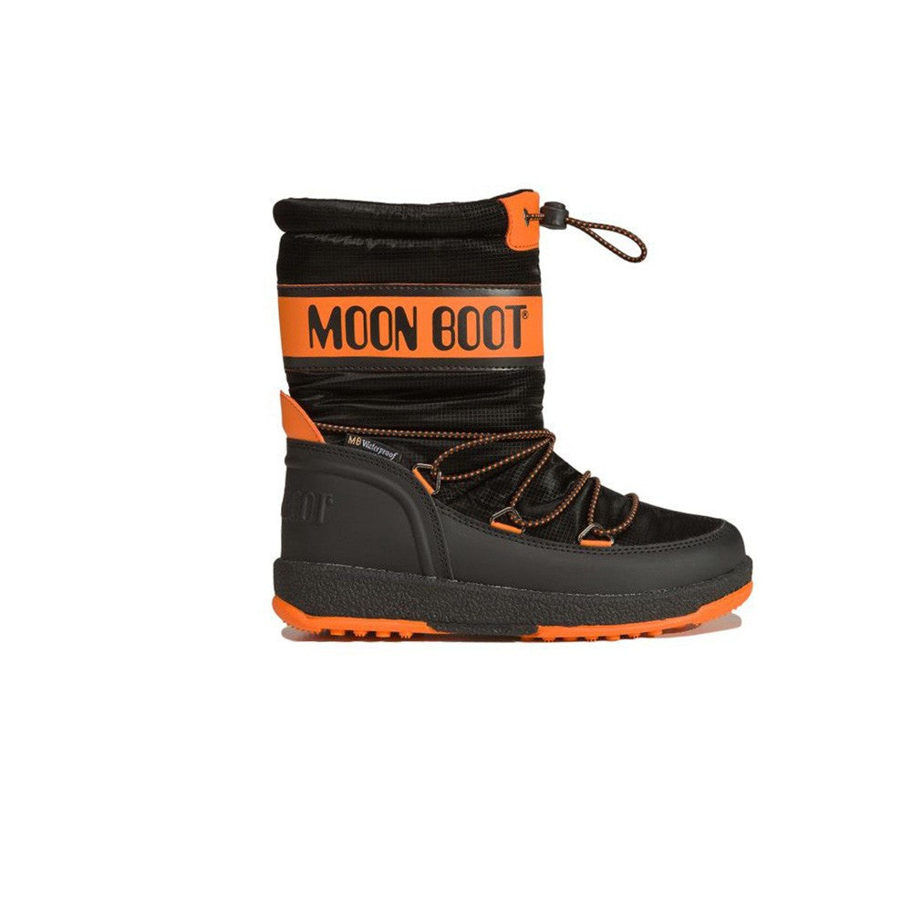 Botas de Niño MOON BOOT JR BOY LACED UP BOOT Color Negro y Naranja_4150.jpg