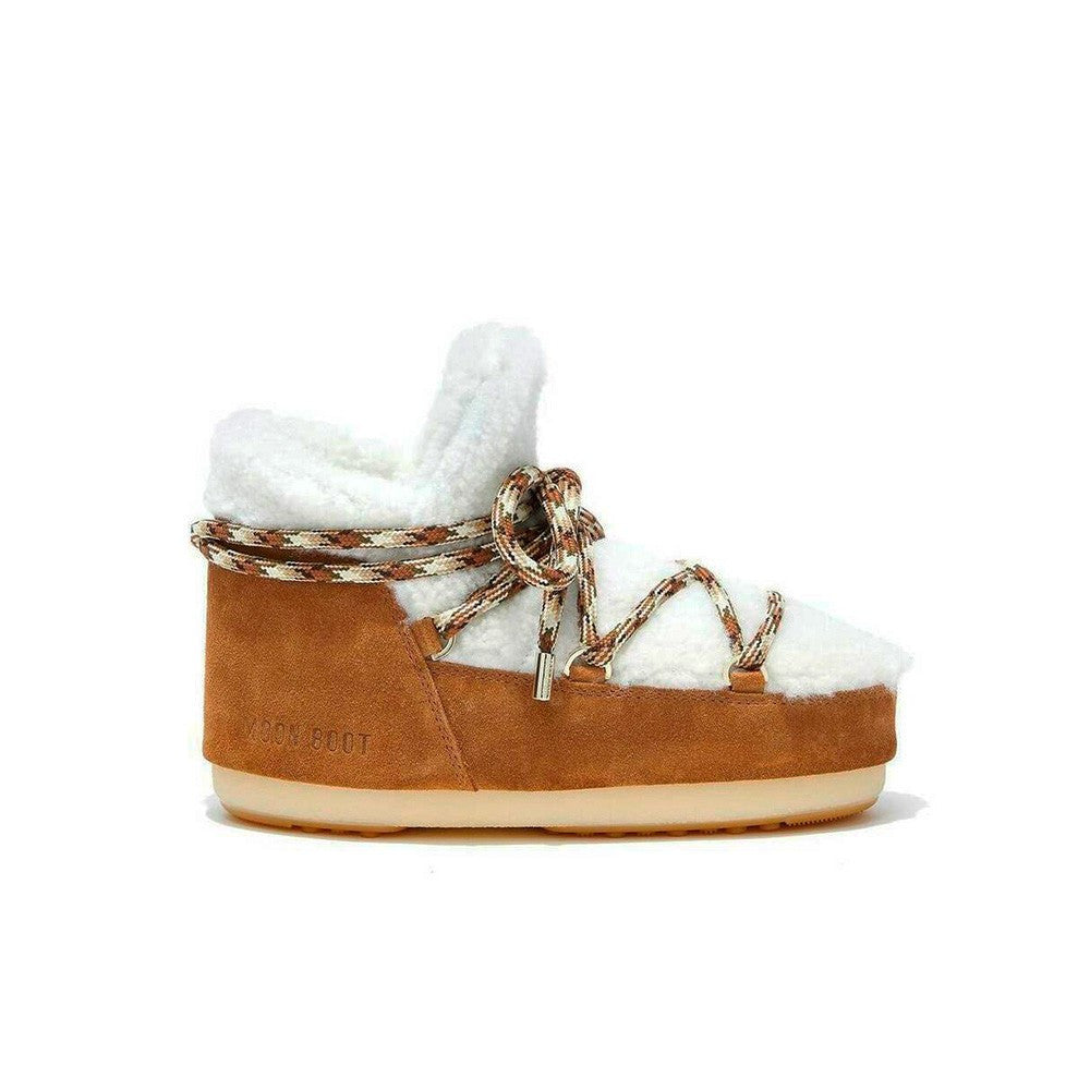 Botas para Niños MOON BOOT Full MOON SLIP ON SHEARLING Color Camel y Blanco_4200.jpg