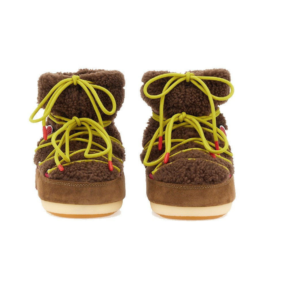 Botín MOON BOOT ICON LIGHT LOW 14602300 Color Marrón y Rojo_3830.jpg