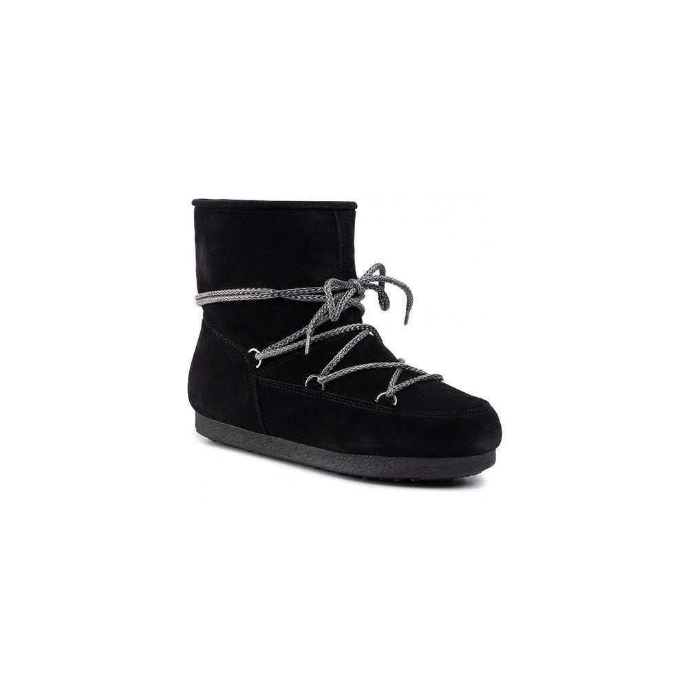 Botín Para Niños MOON BOOT FAR SIDE JR LOW SUEDE Color Negro_666.jpg