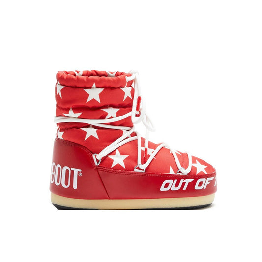 Botín de Niño MOON BOOT LIGHT LOW STARS 14601700 Color Rojo con Estrellas Blancas_4107.jpg